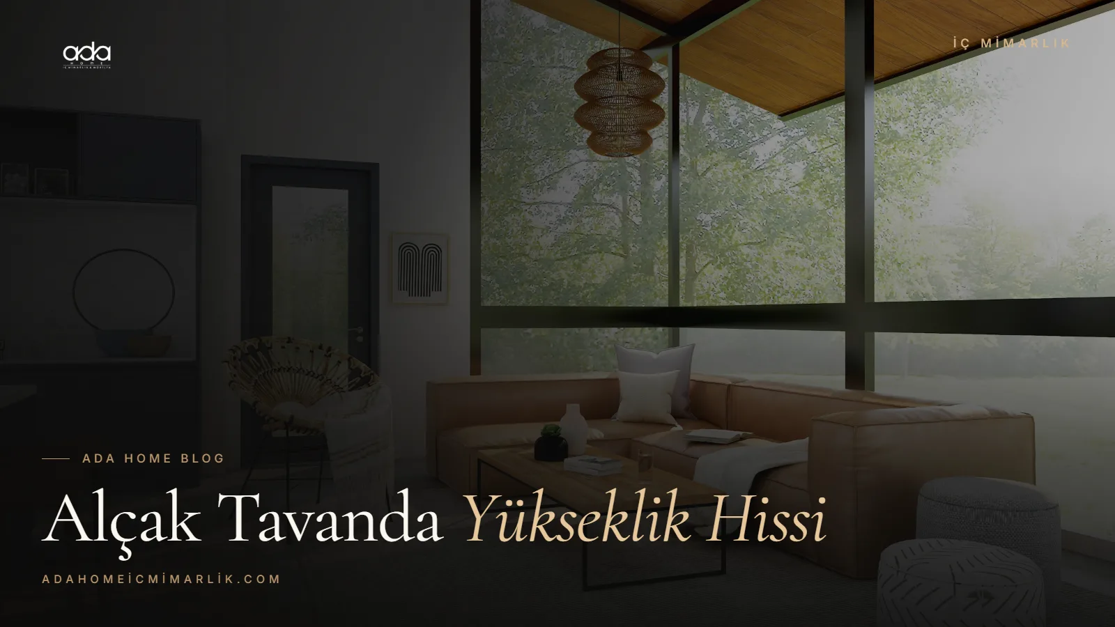 Alçak Tavanlı Dairelerde Tasarım Çözümleri
