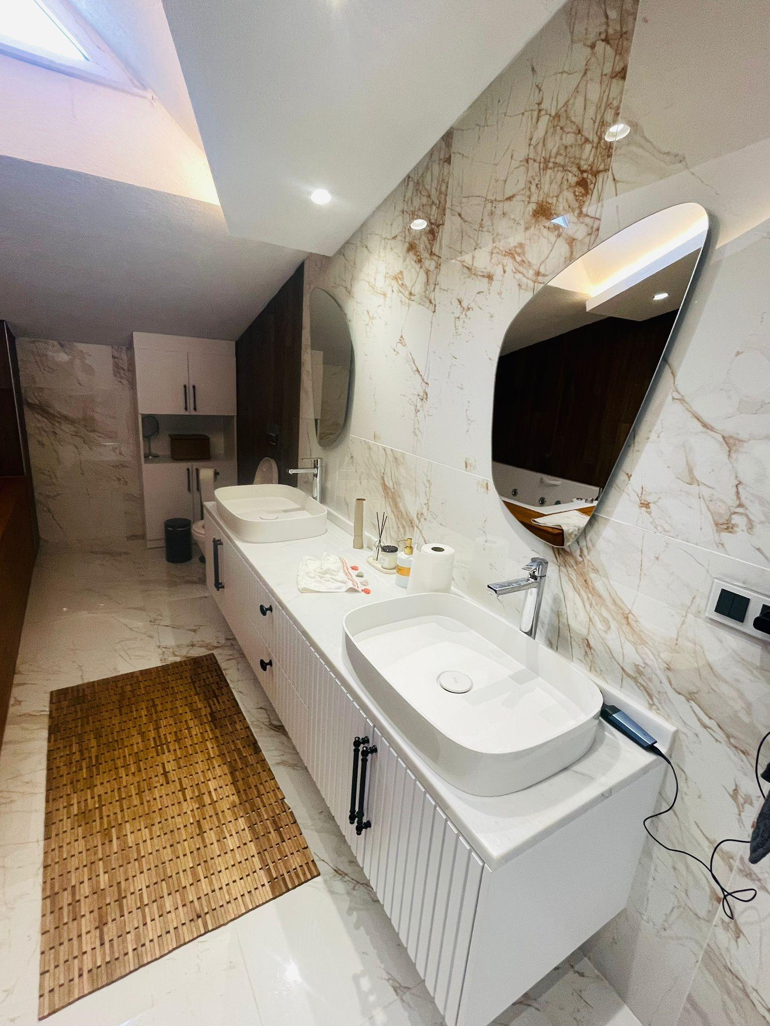 banyo fayans kriterleri - Ada Home banyo zemin ve duvar fayans uygulaması